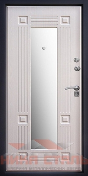 Входная дверь с зеркалом внутри