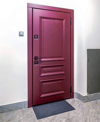 Красная дверь МДФ